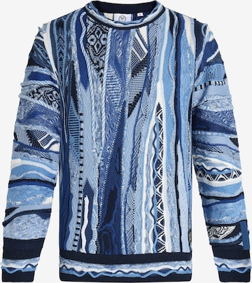Carlo Colucci Pullover i blå: forside