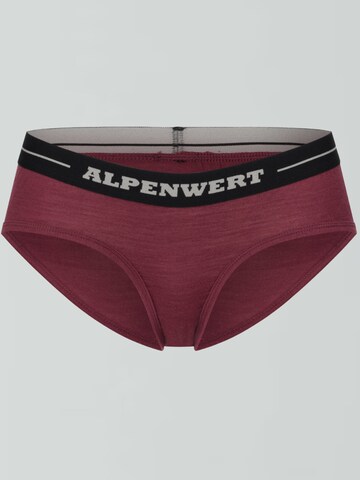 Alpenwert Panty 'Slip Damen' in Purple: front