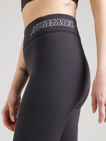 Hummel Skinny Παντελόνι φόρμας 'FUNDAMENTAL' σε μαύρο