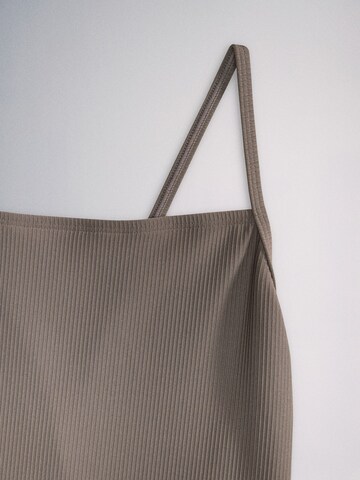 The Set Swimsuit in Brown