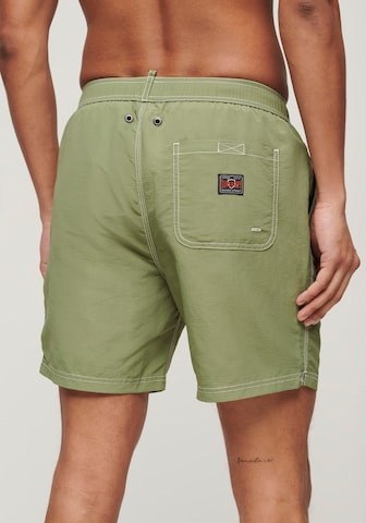 Superdry Board Shorts in Green