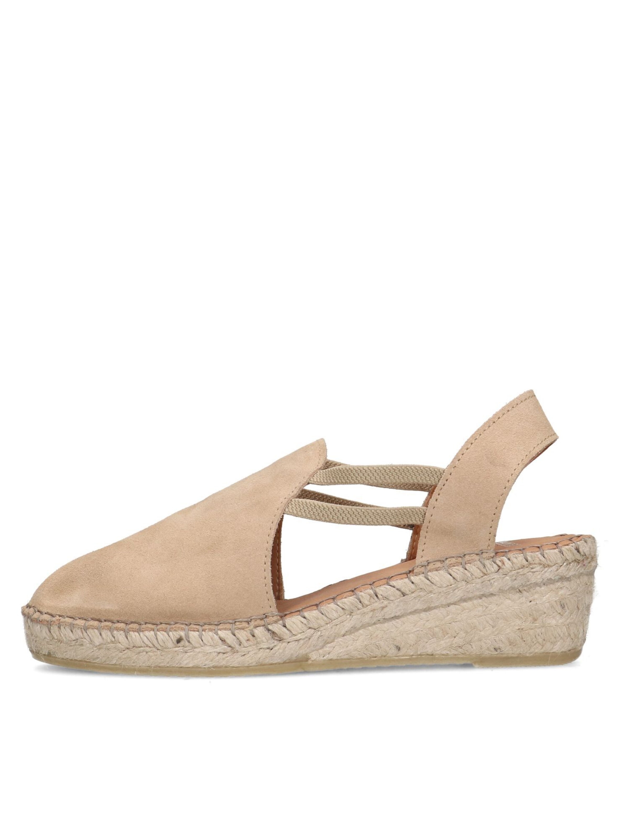 MANFIELD Espadrilles in Beige