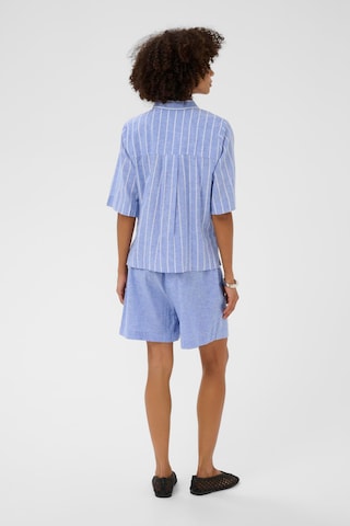 CULTURE Bluse 'CUArletty' in Blau