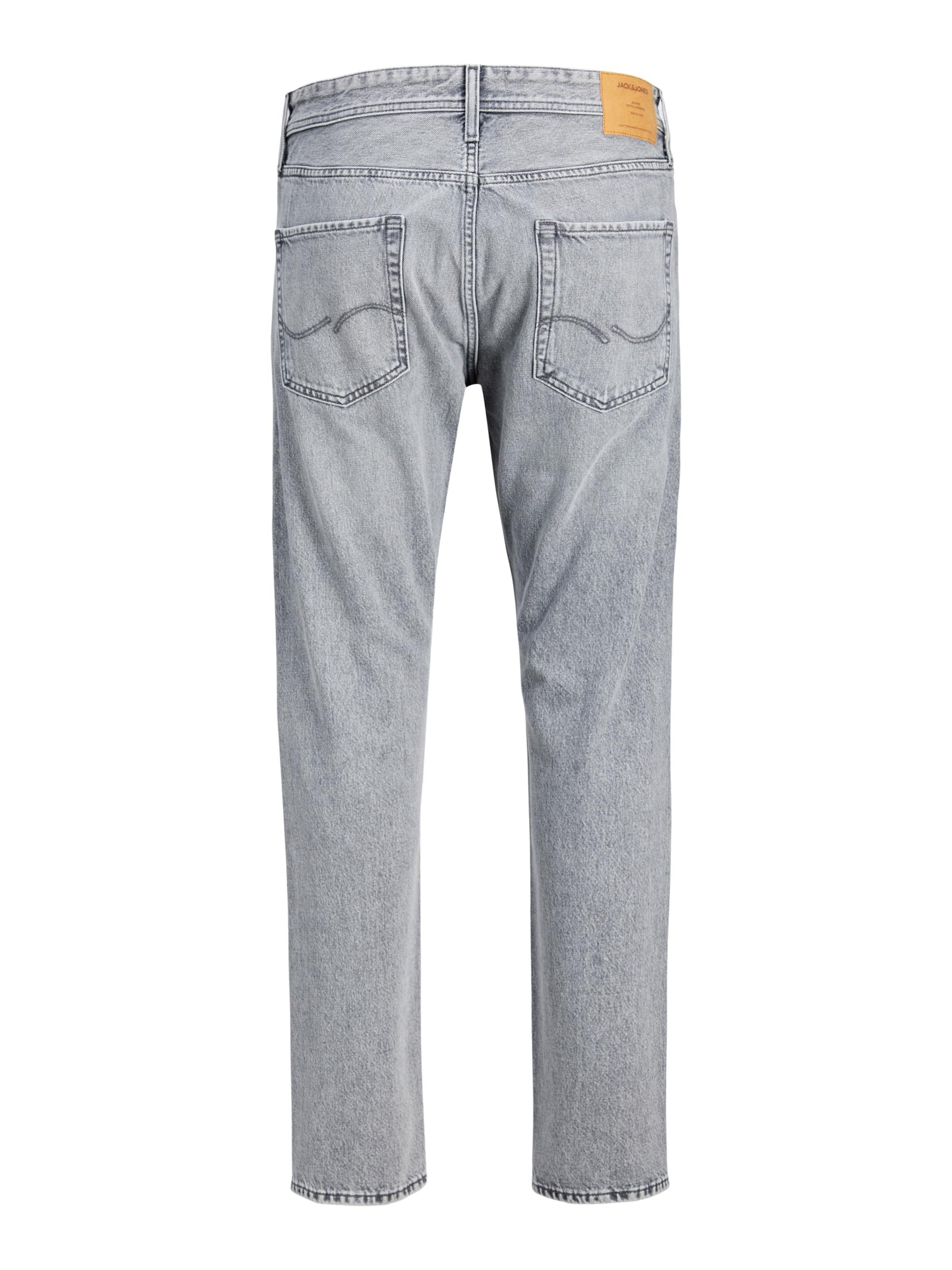 JACK & JONES Loose fit Jeans 'Chris' in Grey