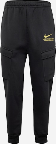 Nike Sportswear Ozek Kargo hlače | črna barva: sprednja stran