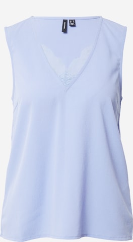 VERO MODA Blouse 'OLIVIA' in Blauw: voorkant