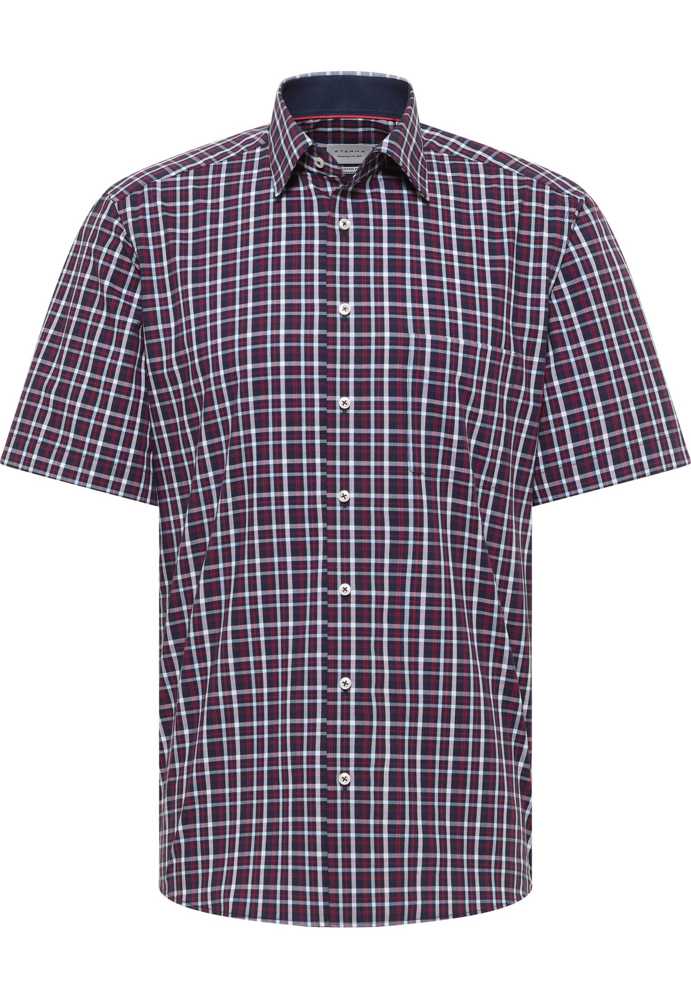 ETERNA Regular fit Business shirt in Blue: front