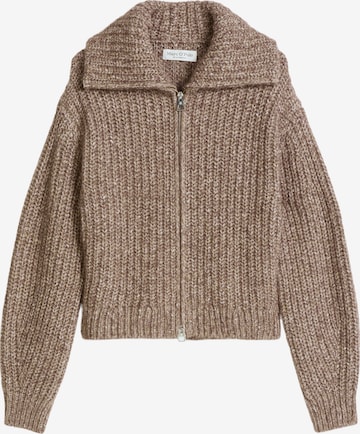 Cardigan Marc O'Polo en marron : devant