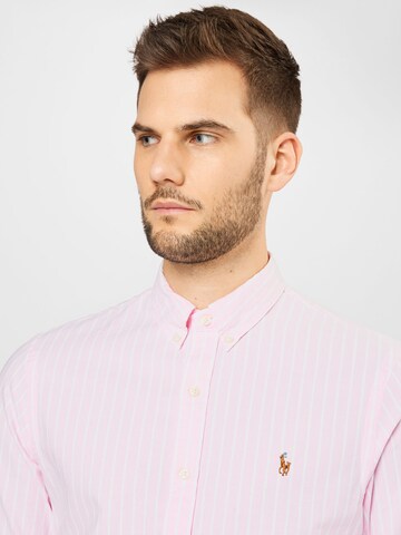 Polo Ralph Lauren Slim Fit Hemd in Pink