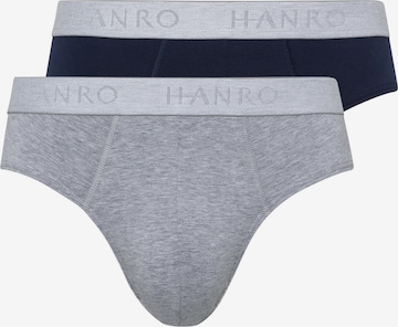 Hanro Slip 'Cotton Essentials' in Blauw: voorkant