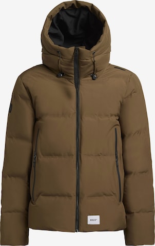 khujo Winterjacke 'Wesh' in Braun: Vorderseite