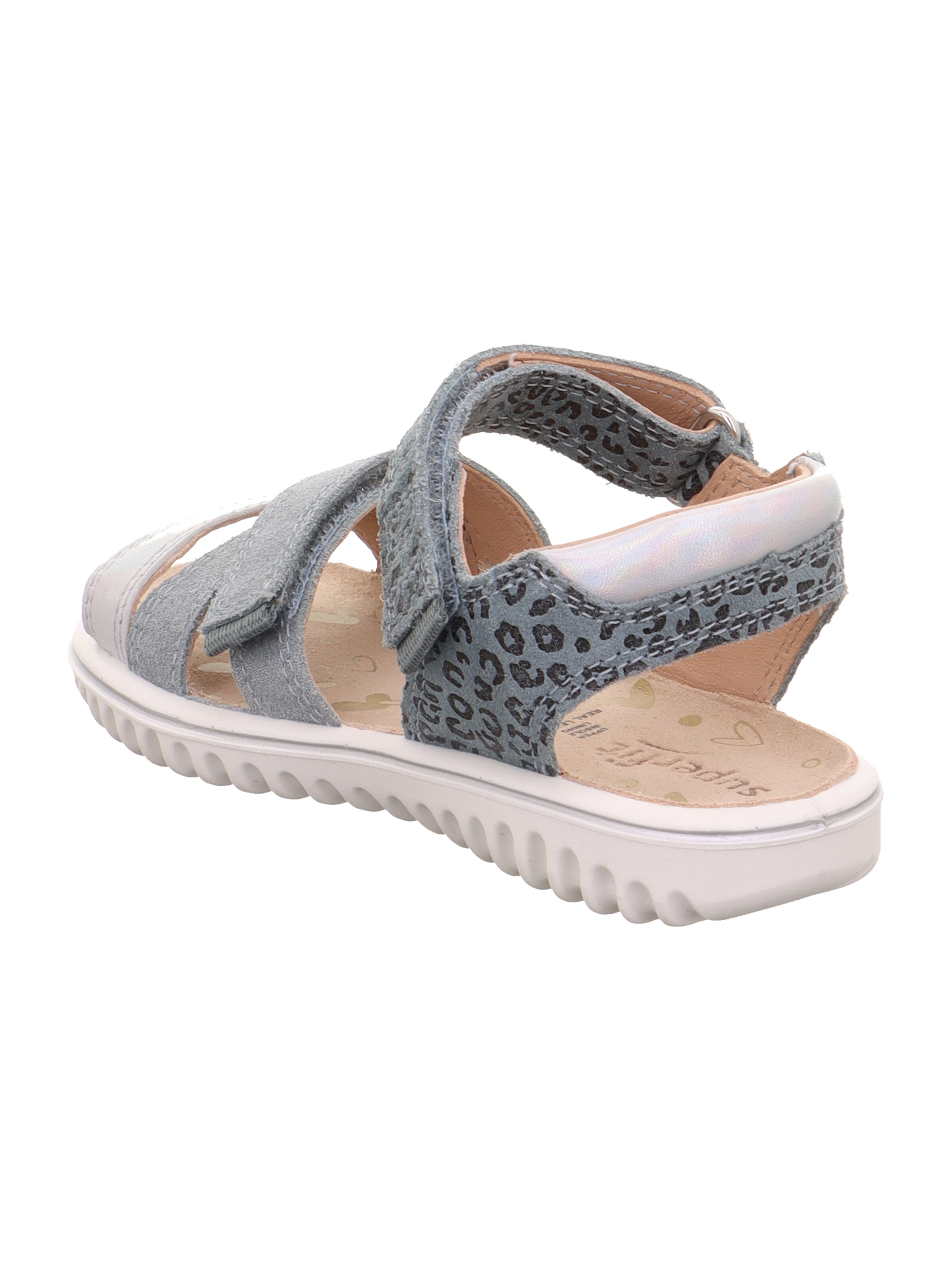SUPERFIT - Sandalias 'SPARKLE' en verde