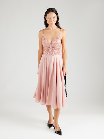HEY KYLA Cocktailjurk in Roze: voorkant