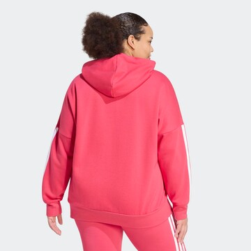 ADIDAS SPORTSWEAR Athletic Zip-Up Hoodie in Pink