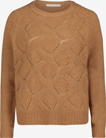 Betty & Co Sweater in Brown: front