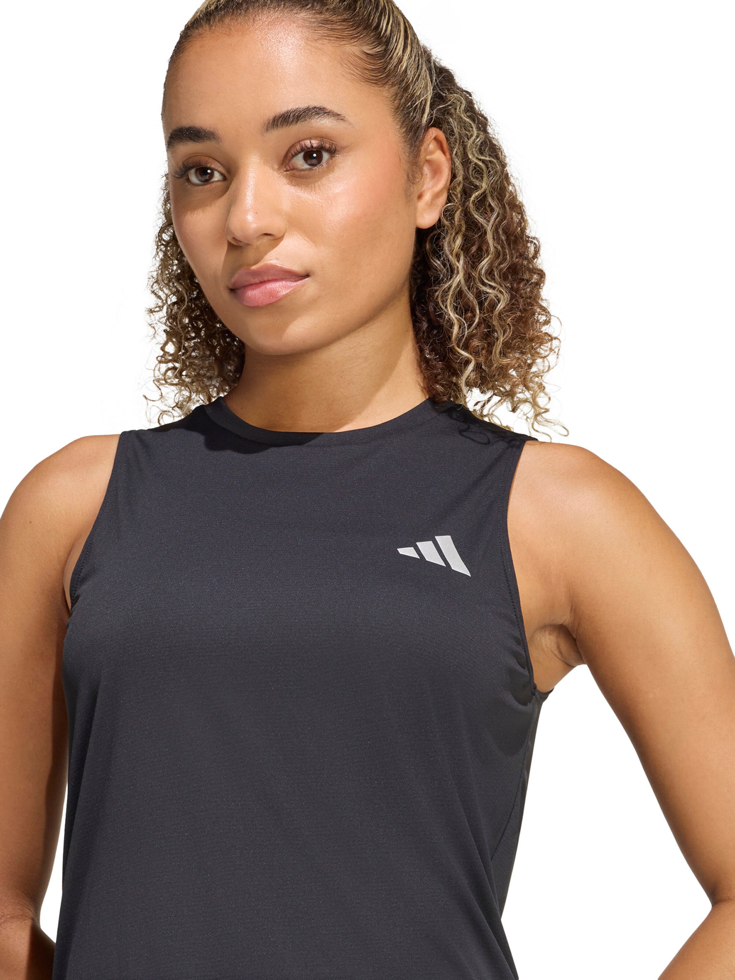 ADIDAS PERFORMANCE Спортивный топ 'Ess' в Черный