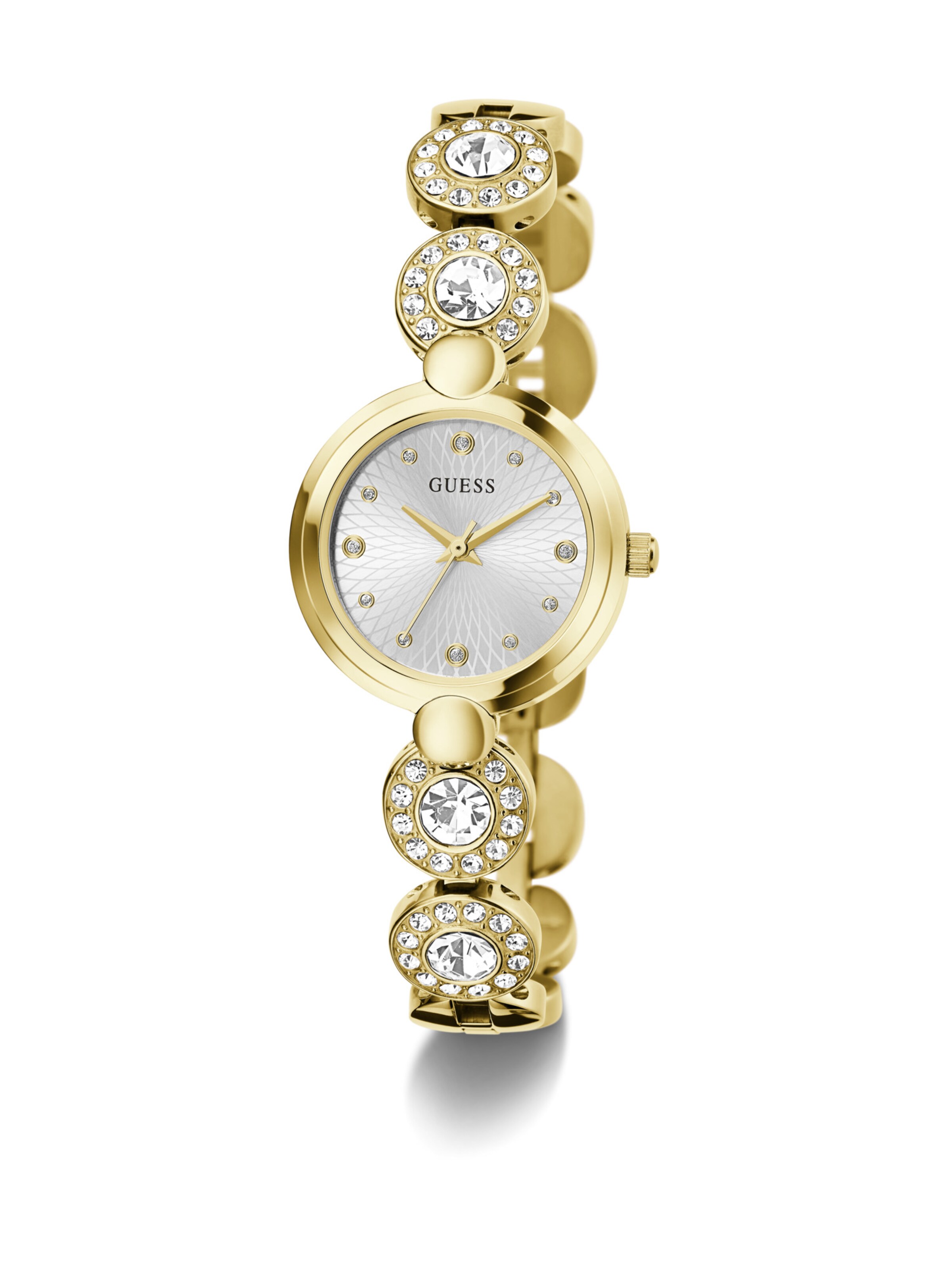 GUESS Analog watch 'Stardom' in Gold