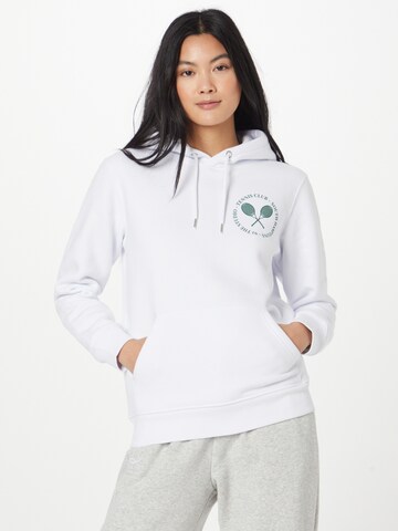 92 The Studio Sweatshirt in Wit: voorkant