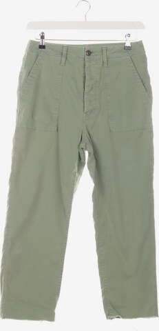 MOTHER Pants in XS in Green: front