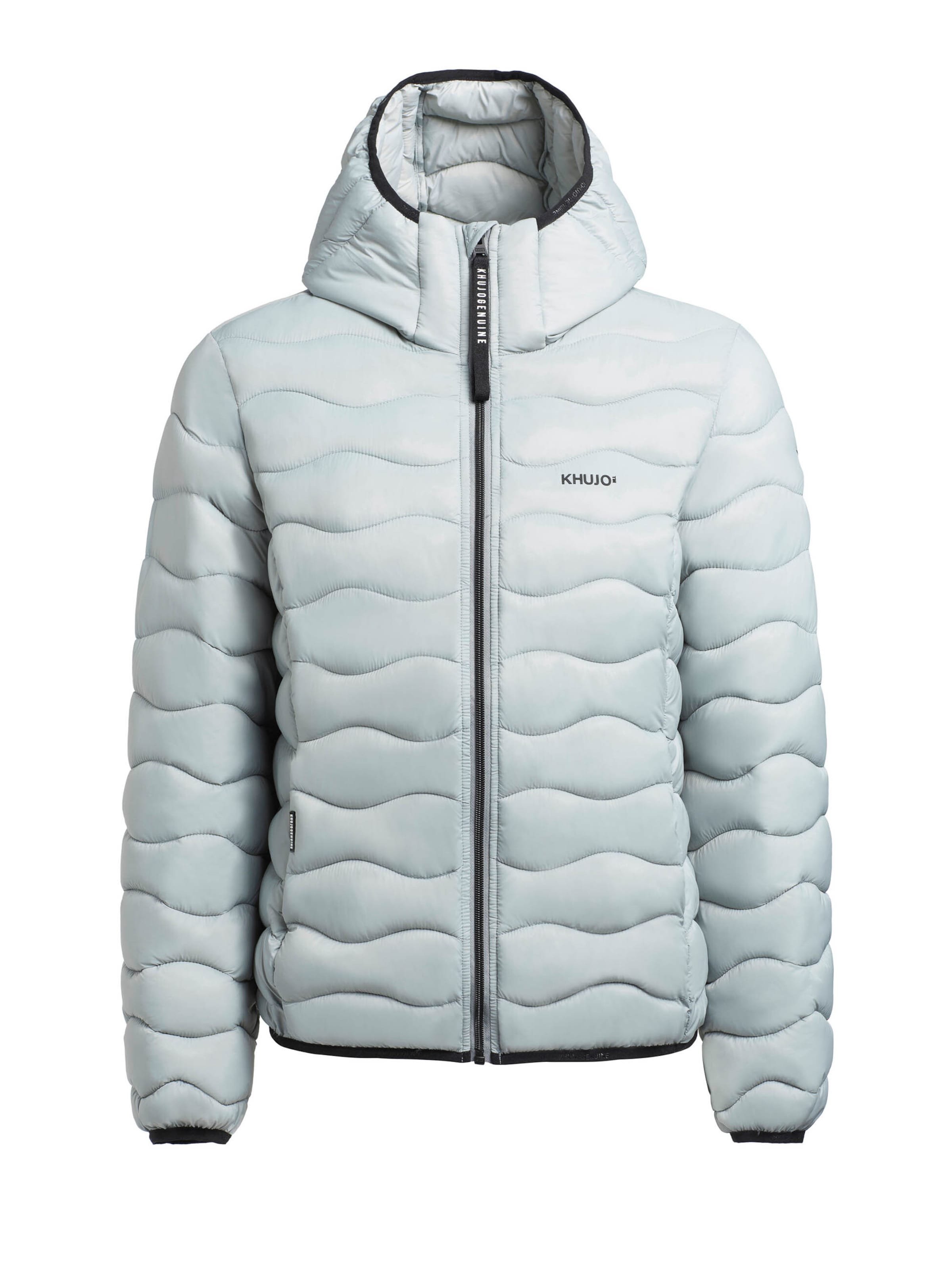 khujo Jacke 'Nanna2' in Blau: Vorderseite