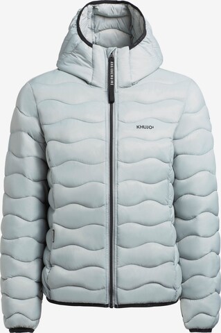 khujo Between-Season Jacket 'Nanna2' in Blue: front