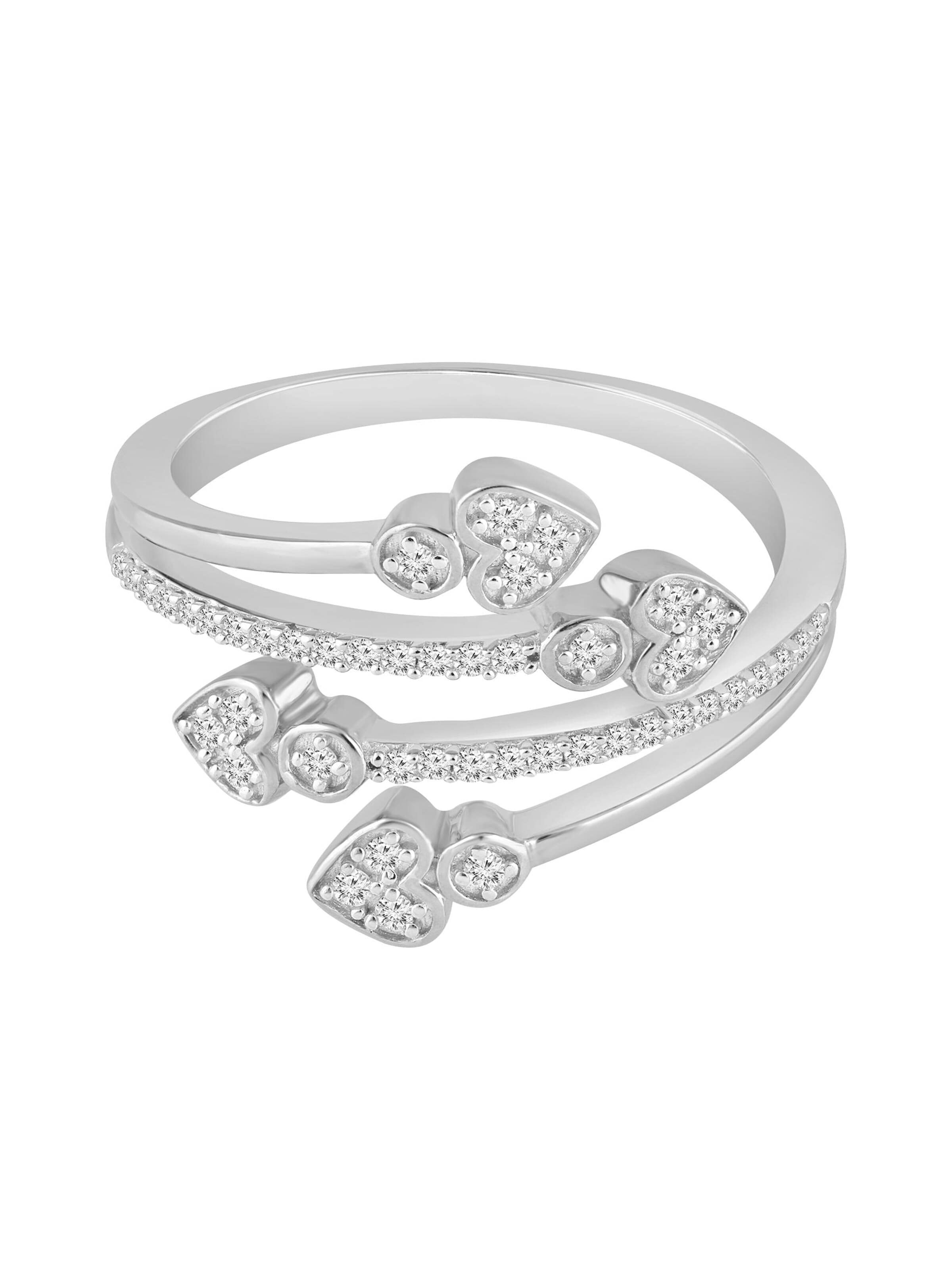 Anello di Diamant Exquis in argento: frontale