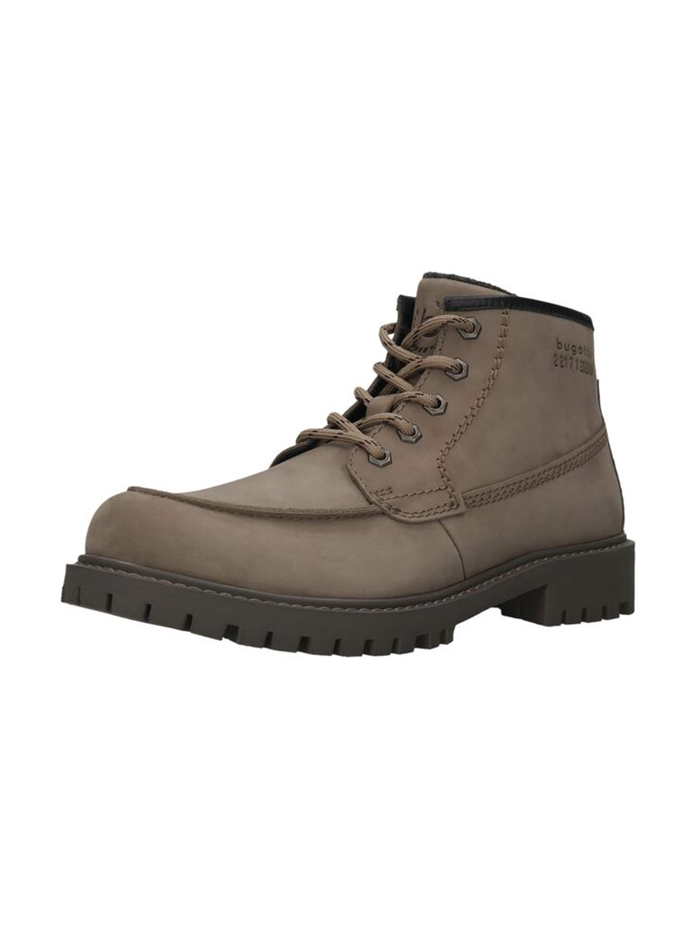 bugatti Gležnarji z vezalkami | siva barva: sprednja stran