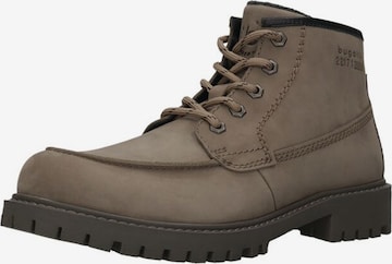 pilka bugatti Auliniai batai su raišteliais: priekis