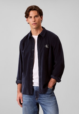 Calvin Klein Jeans regular Skjorte i blå: forside