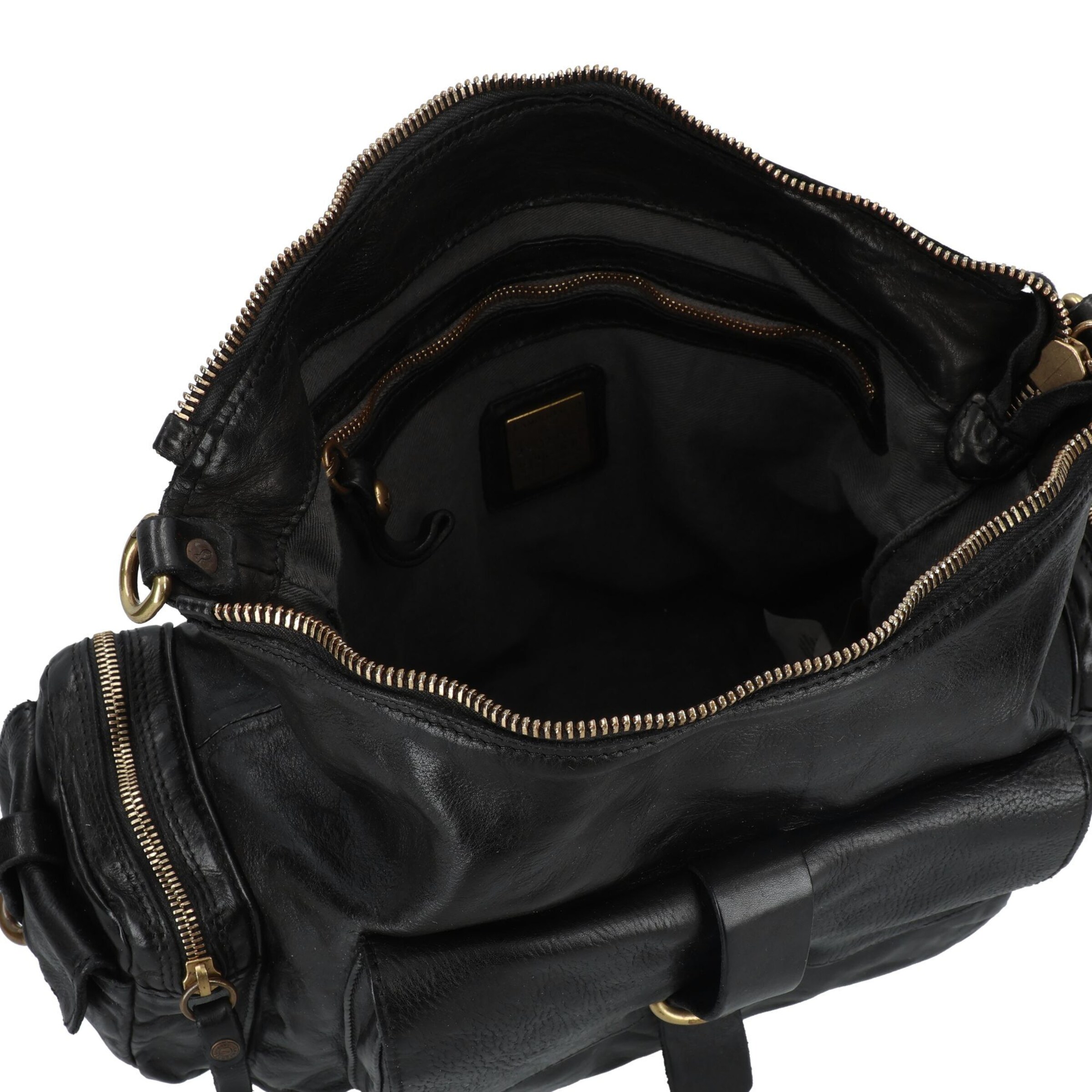 Campomaggi Shoulder Bag 'Elda' in Black