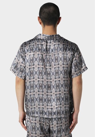 Fit confort Chemise 'COCKPIT CUBAN' Pas De Monaco en gris