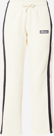 ELLESSE Regular Pants 'Janice' in White: front