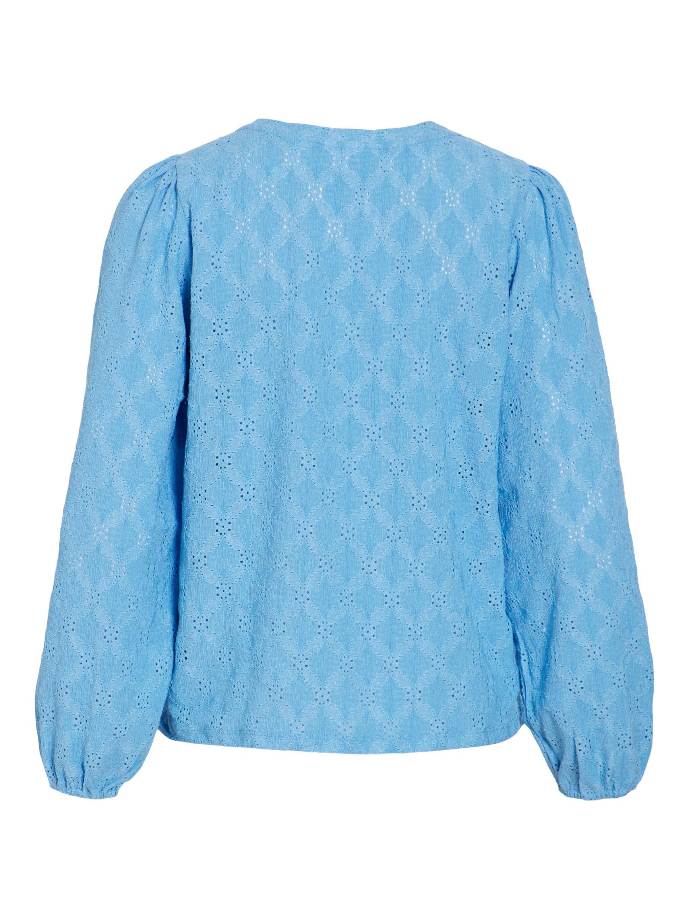 VILA Shirt 'VIAsta' in Blue
