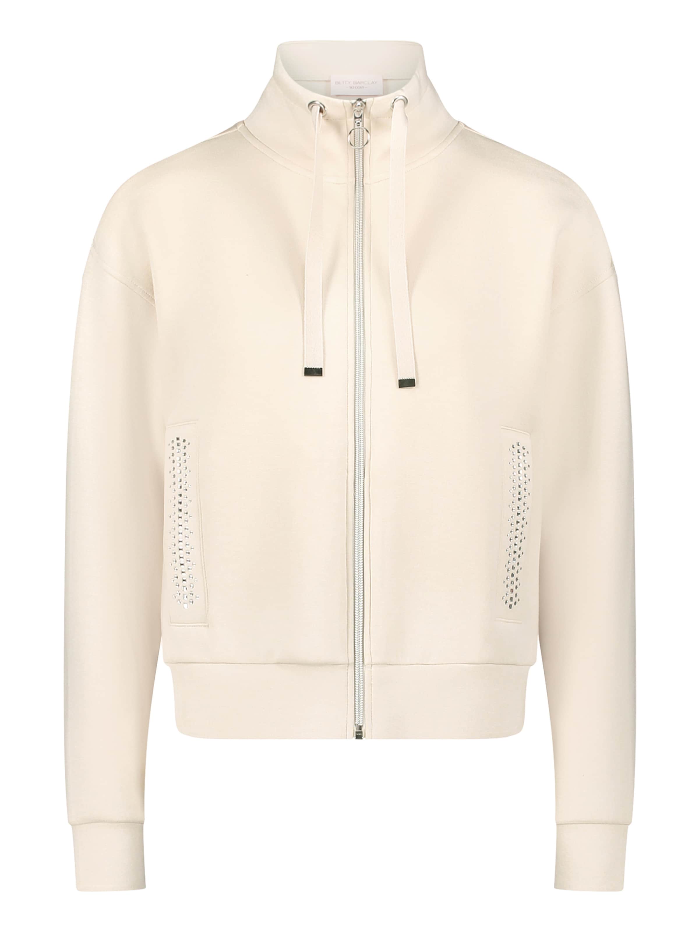 Veste de survêtement Betty Barclay en beige : devant