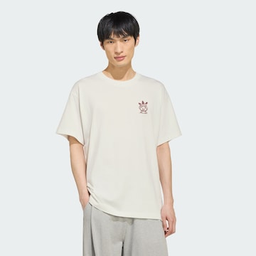 T-Shirt 'Surf Shop' ADIDAS ORIGINALS en blanc