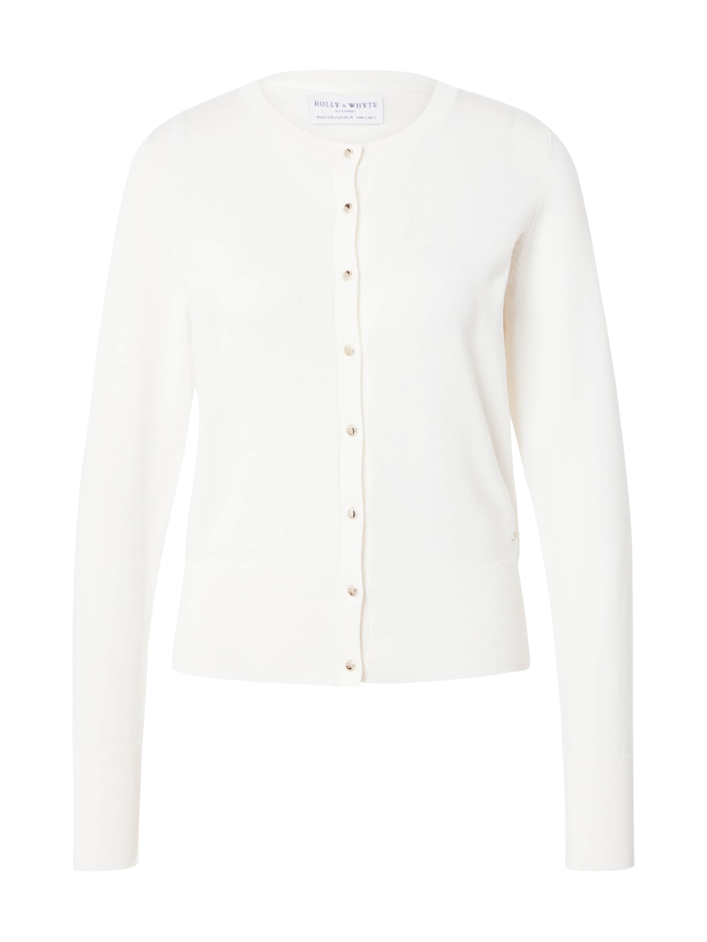 Lindex Neuletakki 'Anna' värissä valkoinen: etupuoli