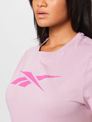 T-shirt fonctionnel Reebok en violet