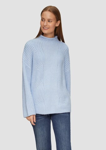 Pull-over s.Oliver en bleu : devant