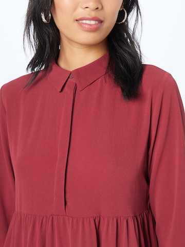JDY Shirt Dress 'Piper' in Red