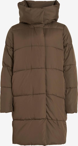 VILA Winter coat 'Tatee' in Green: front