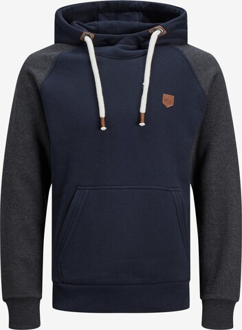 JACK & JONES Sweatshirt 'TOM' in Blauw: voorkant