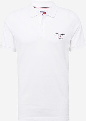 Tommy Jeans Poloshirt in Weiß: predná strana