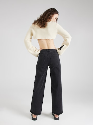 florence by mills exclusive for ABOUT YOU Wide leg Jeans 'Daze Dreaming' i svart