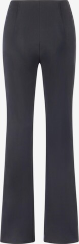 Raffaello Rossi Flared Pleat-Front Pants in Black