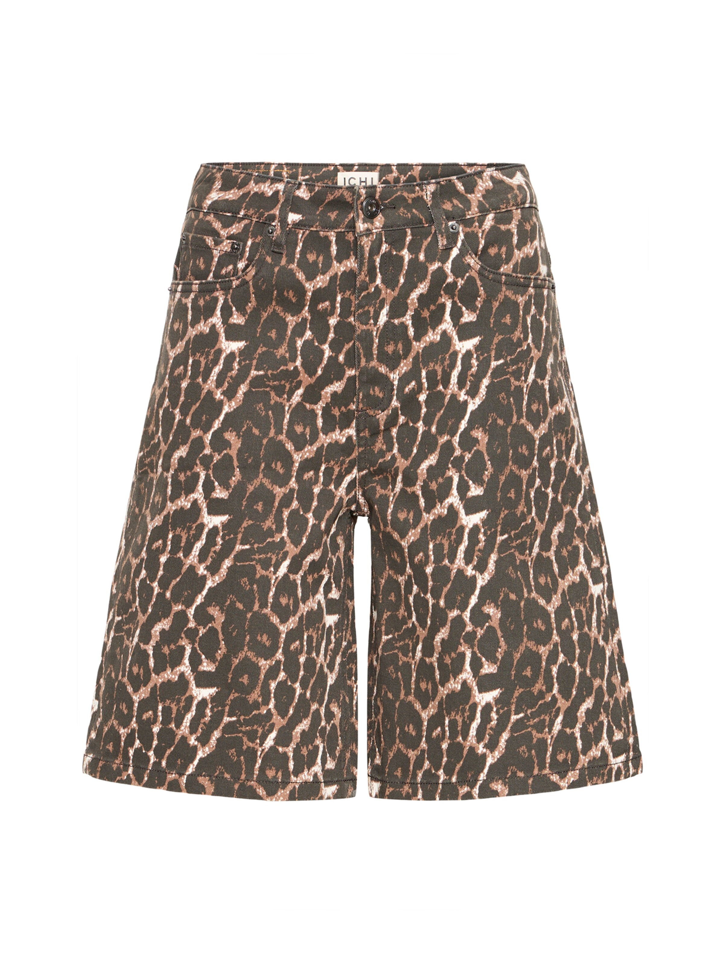 ICHI Loose fit Jeans 'IHBROKES' in Brown: front