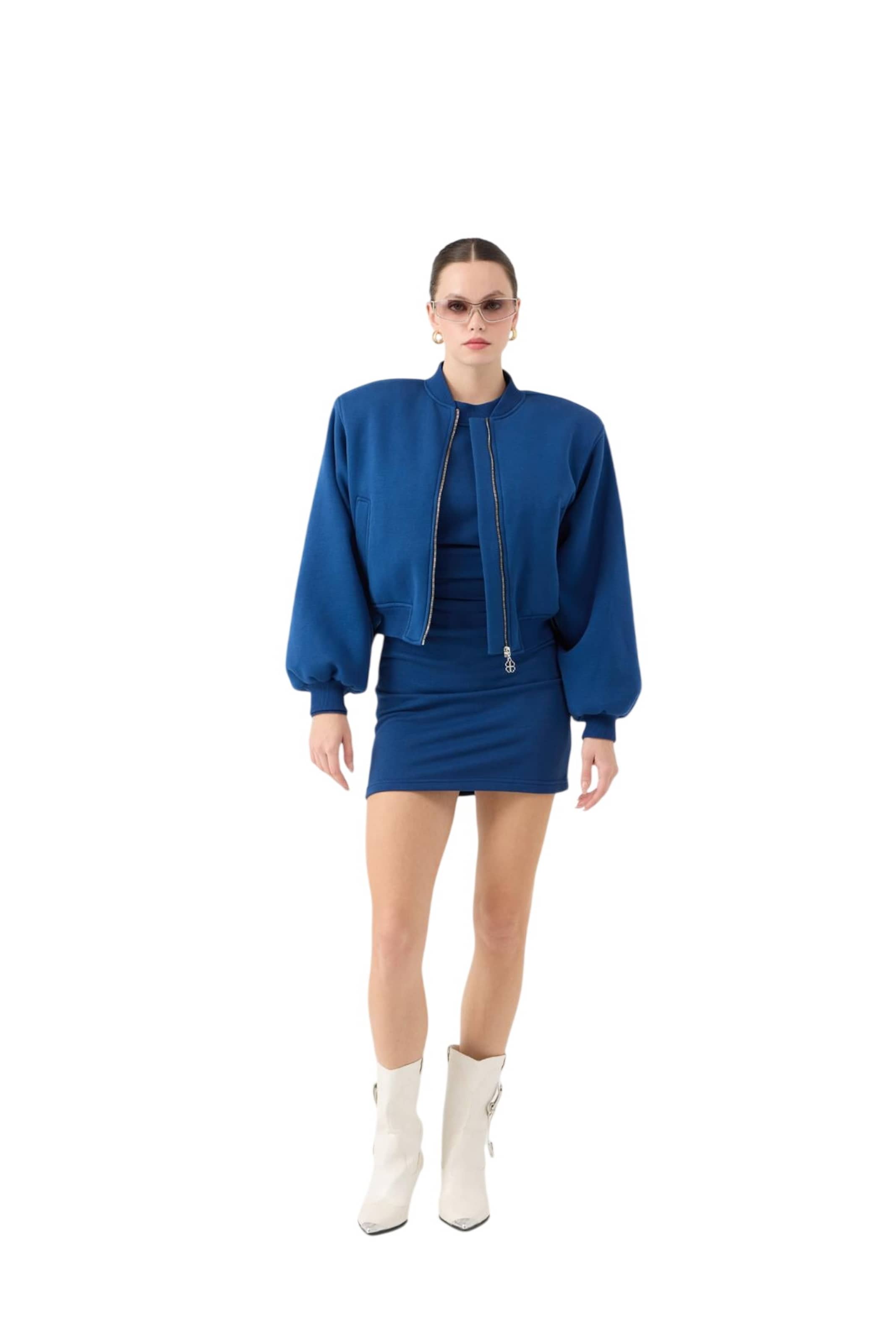 HOLLY LOLLY Tussenjas in Blauw
