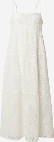 Bardot Dress in White: front