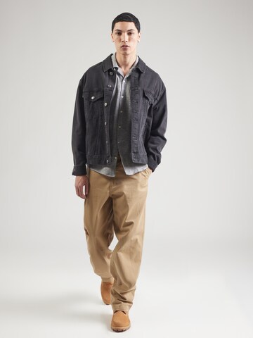 Only & Sons Средняя посадка Рубашка 'ONSCAIDEN' в Серый