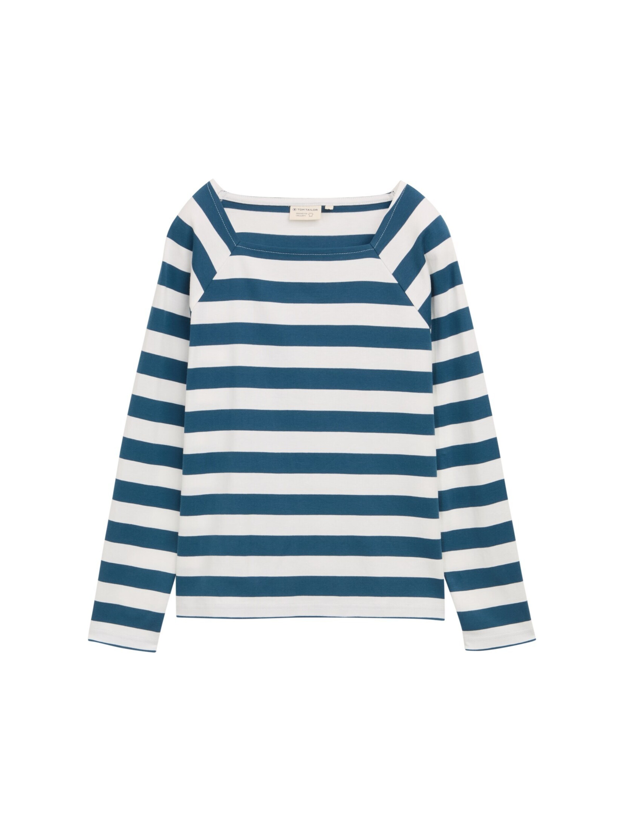 TOM TAILOR Shirt in Blue: front