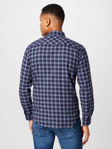 Matinique Regular fit Button Up Shirt 'Trostol' in Blue